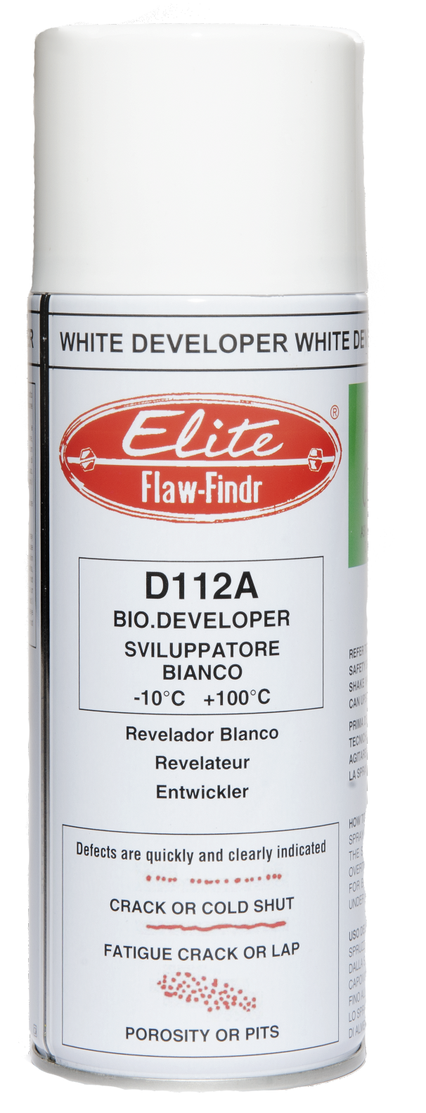 NDT Italiana White Developer D 112A – Forbruksmateriell PT – NDT-utstyr
